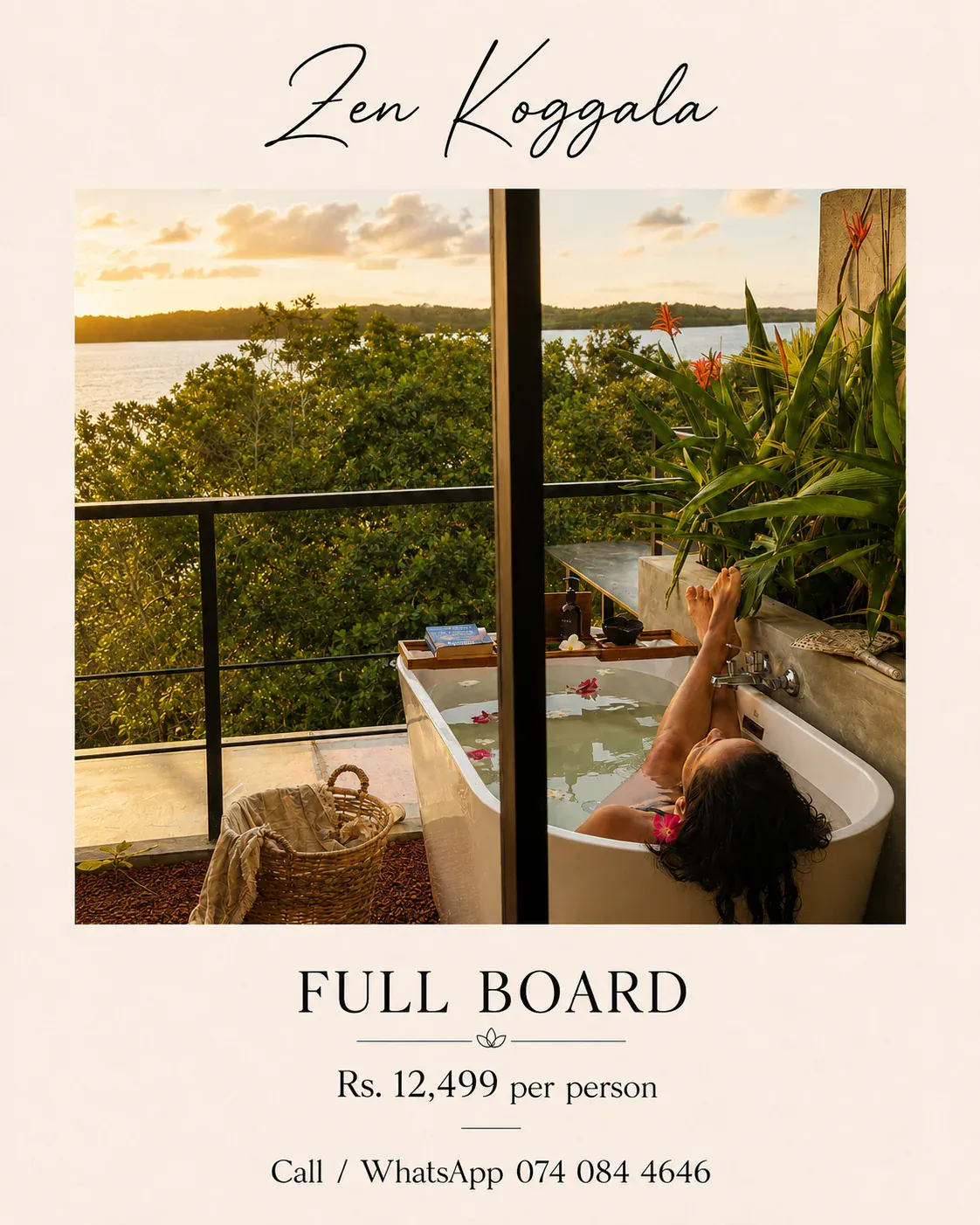 Zen Koggala full-board offer artwork from the numbered photo library
